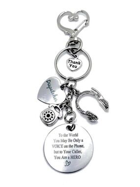 Dispatcher Keychain Bag Charm